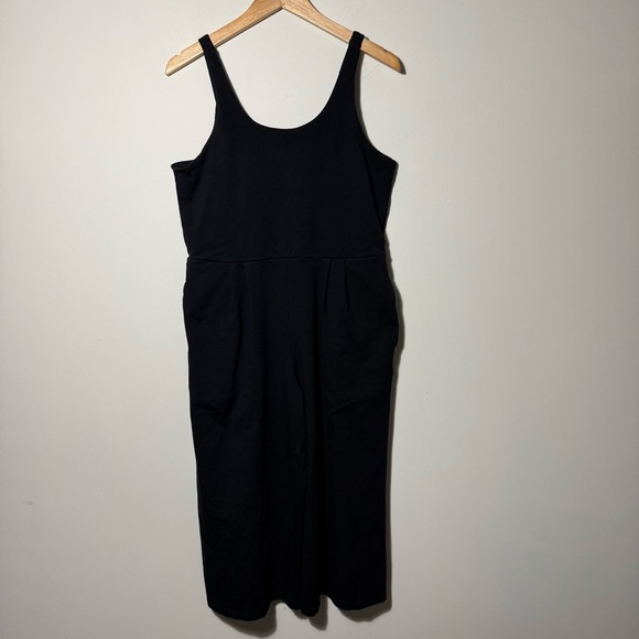 Eileen Fisher Cozy Brushed Terry Hug Jumpsuit size Petite Medium - Picture 5 of 16